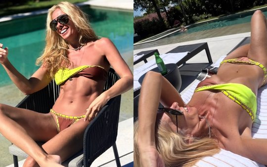 Adriane Galisteu renova bronzeado e ganha elogios: "Maravilhosa"