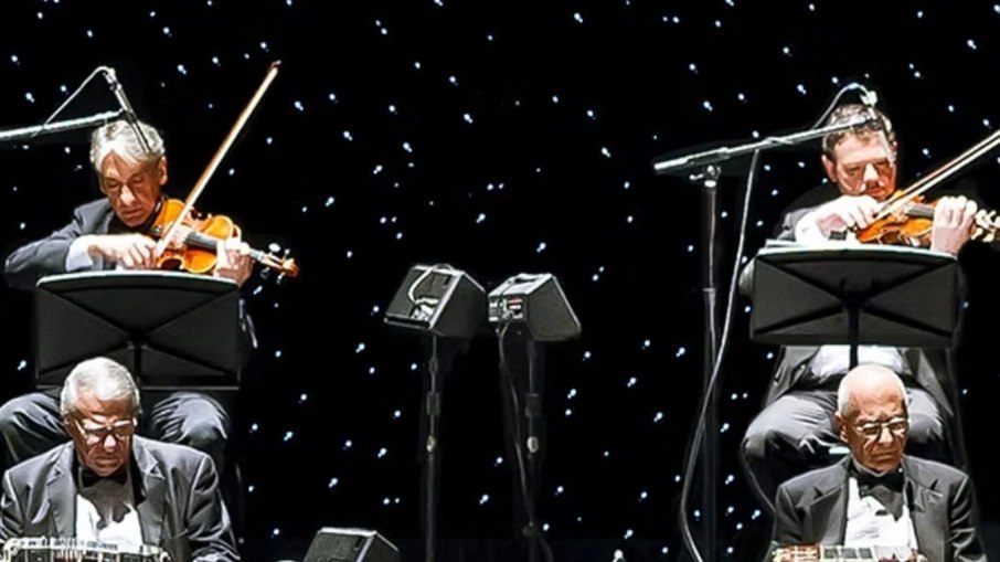 Os músicos do Forever Tango Os músicos do Forever Tango