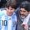 Messi e Maradona, dois ídolos do futebol argentino. Foto: Reprodução