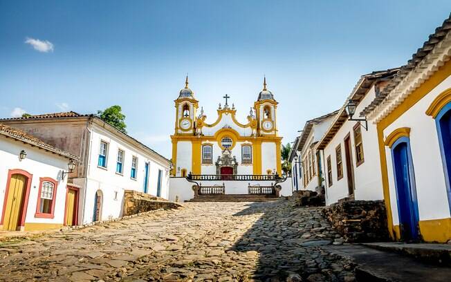 Tiradentes faz parte da rota de turismo histórico