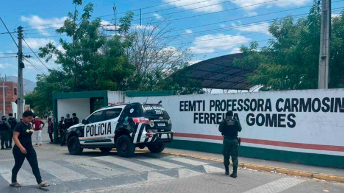 Estudante atira em colegas em escola no Ceará - 05.10.2022