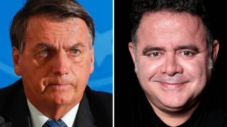 Jair Bolsonaro e Leo Jaime