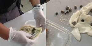 Mães tentam levar drogas em farofa para presídio em Salvador
