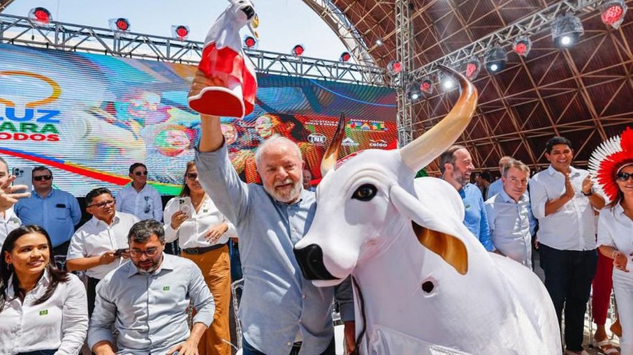 Presidente Luiz Inácio Lula da Silva (PT) participou do relançamento do Programa Luz Para Todos