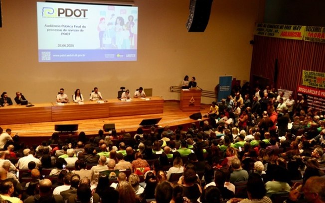 Última audiência pública do Pdot reúne mais de mil pessoas na Câmara Legislativa Última audiência pública do Pdot reúne mais de mil pessoas na Câmara Legislativa