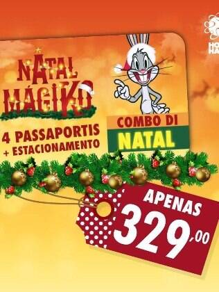Natal no Hopi Hari promete muita animação