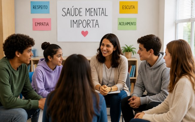 Certificação em saúde mental ainda é rara nas escolas