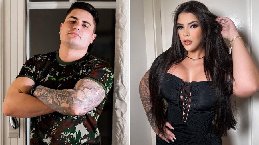 Lucas Souza e Luanne Jardim tiveram um namoro relâmpago