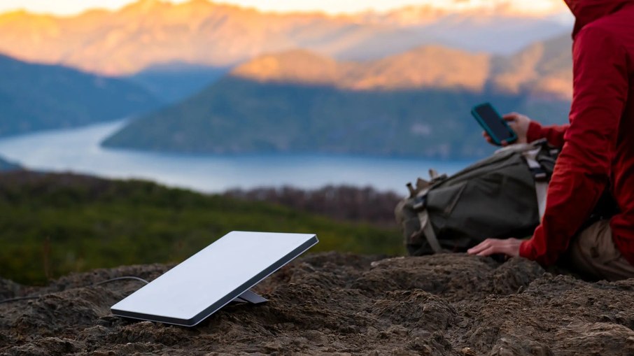 Starlink Mini chega ao país com antena portátil Starlink Mini chega ao país com antena portátil