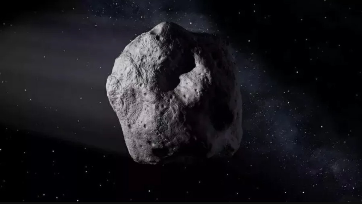 Imagem ilustrativa de asteroide