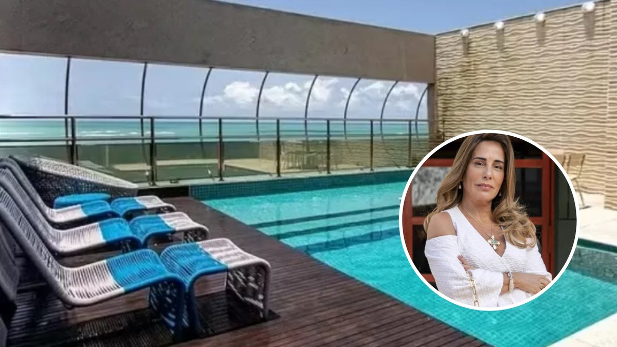 Gloria Pires coloca cobertura de luxo para alugar