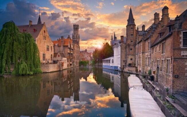 Bruges, na Bélgica, é uma referência para quem busca um destino histórico 