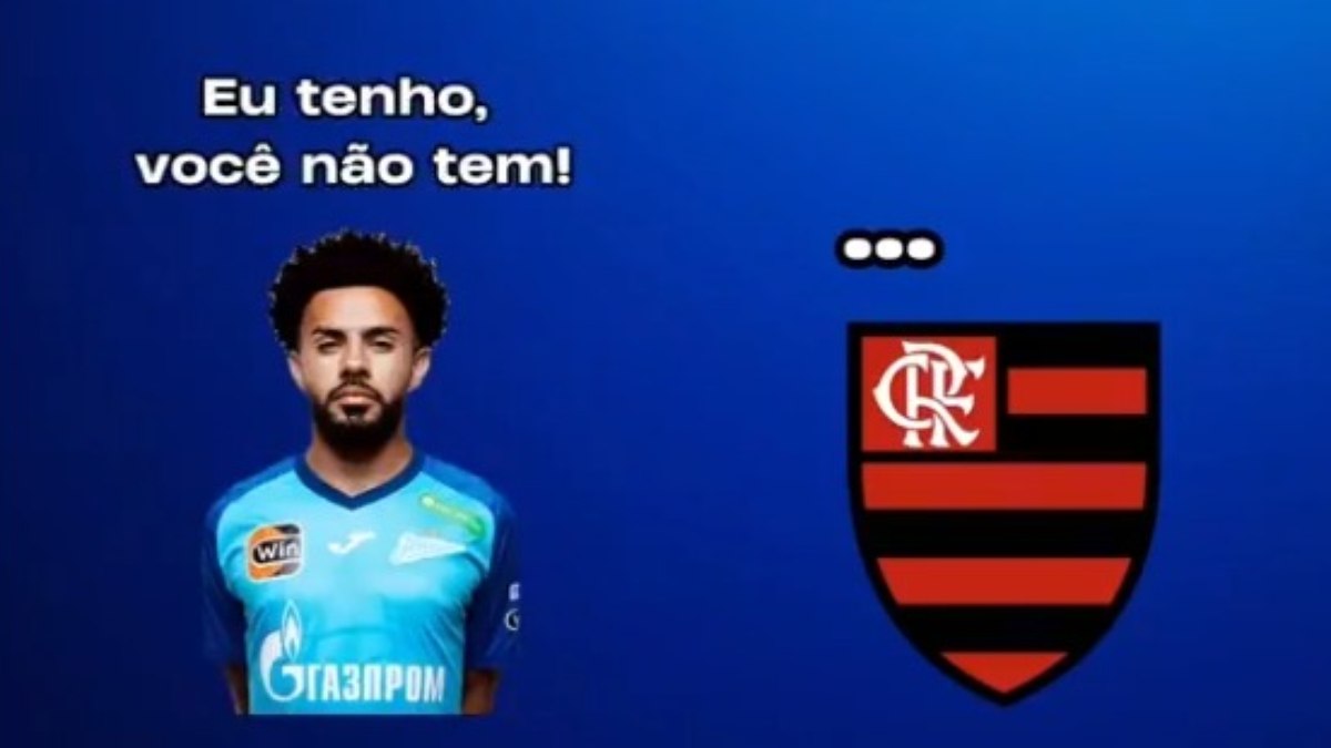 Flamengo recebe 'alfinetada' do Zenit nas redes sociais