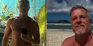 Marcello Novaes posta foto sensual e quase mostra tudo