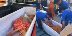 Mulher dada como morta é achada viva no caixão antes da cremação