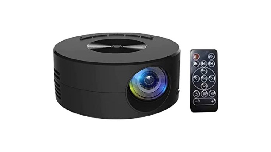 Uma seleção de mini projetores entre os produtos de tecnologia Amazon 