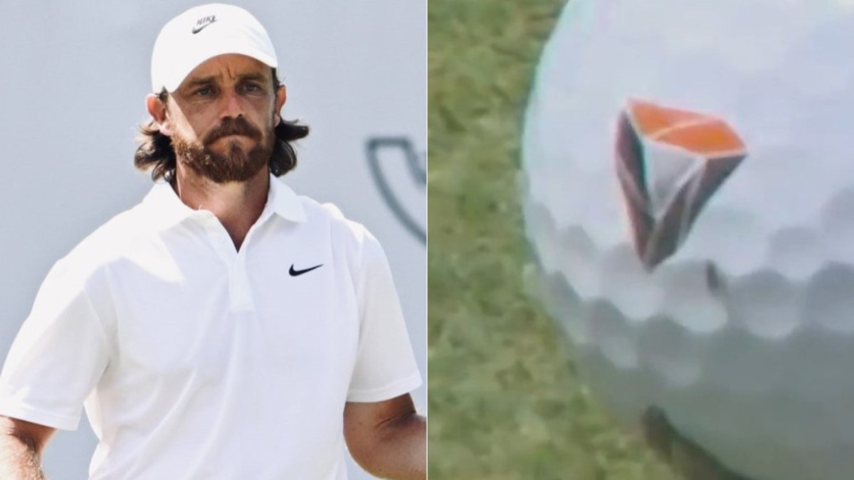 Tommy Fleetwood conta com ajuda de mosca para acertar o buraco em torneio de golfe Tommy Fleetwood conta com ajuda de mosca para acertar o buraco em torneio de golfe