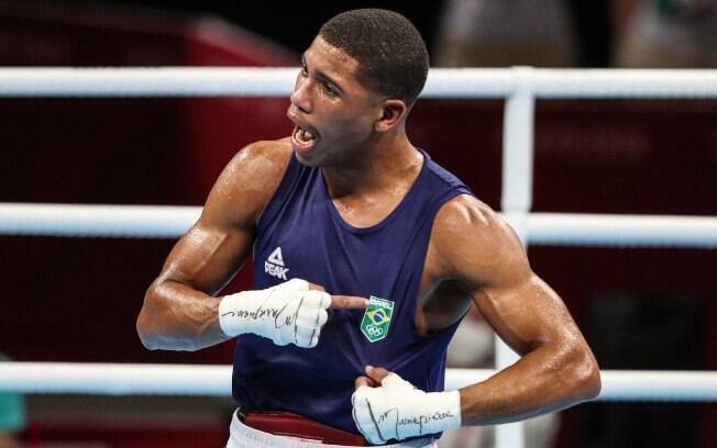 Hebert Conceição faturou o ouro no boxe