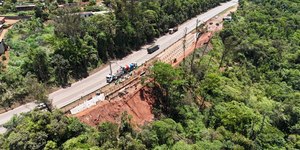 BR-040 terá interdição parcial para obra de contenção