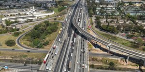 CCR-Motiva recupera pavimento no acesso ao Aeroporto de Guarulhos