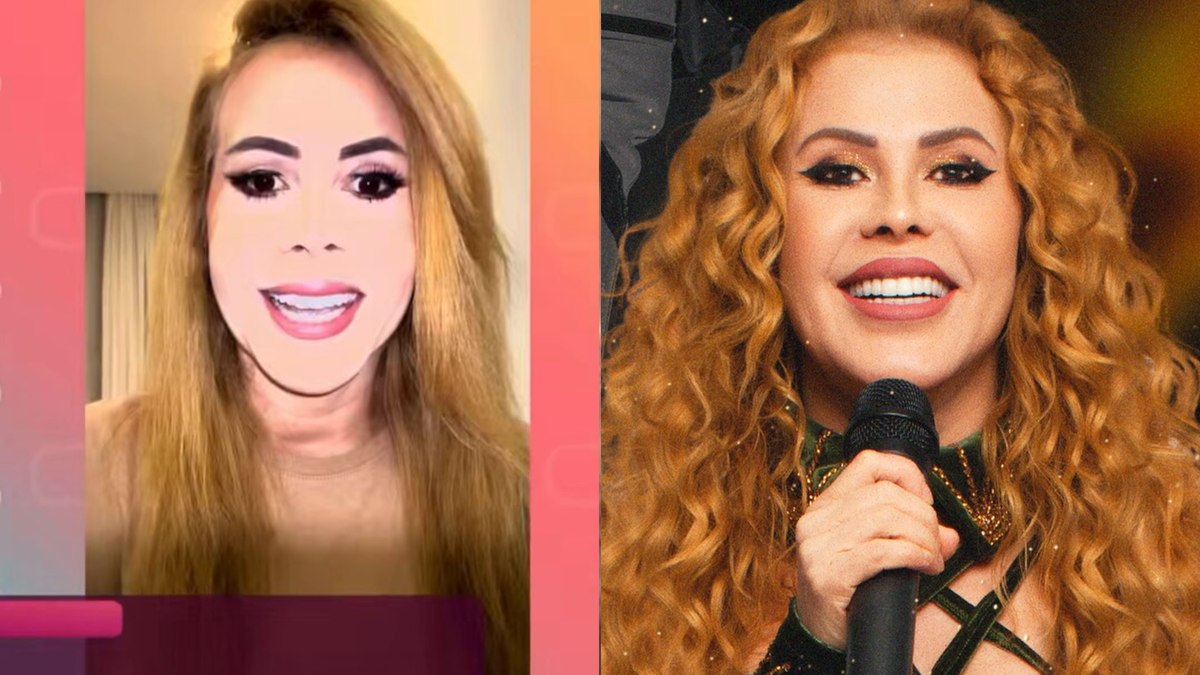 Joelma no 'Mais Você'