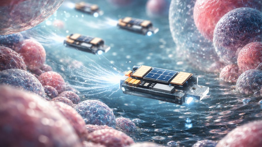 Robôs microscópicos autônomos abrem nova era na ciência