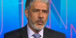 William Bonner afasta especulações de climão com Ilze Scamparini