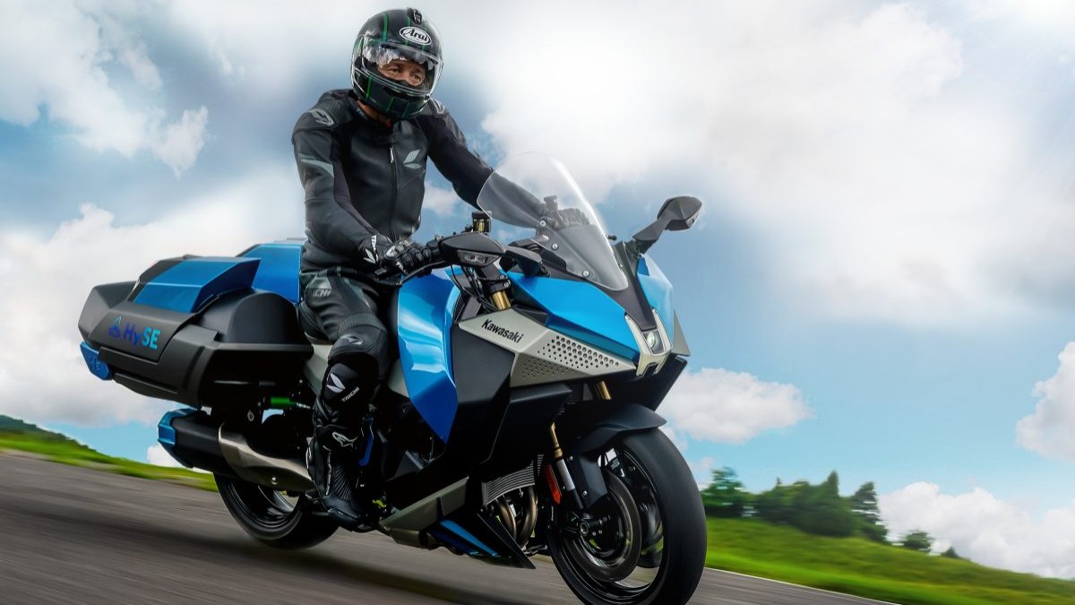 Kawasaki
movida a hidrogênio tem 134 cv e já está em testes