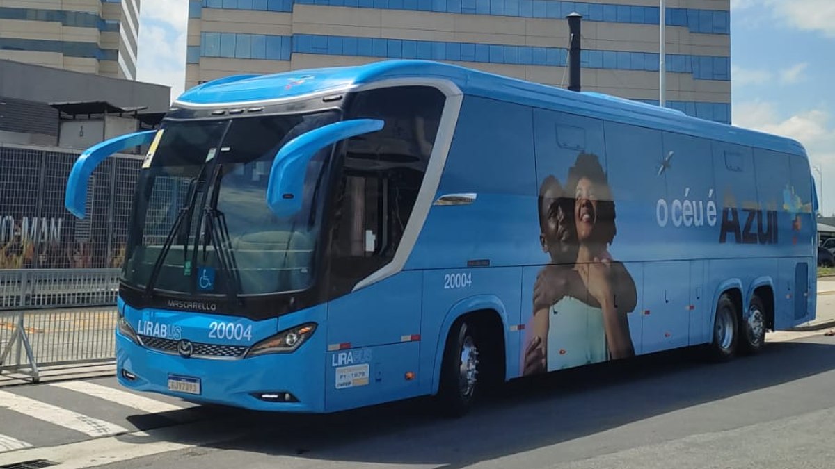 ônibus da Azul entre Congonhas e Campinas