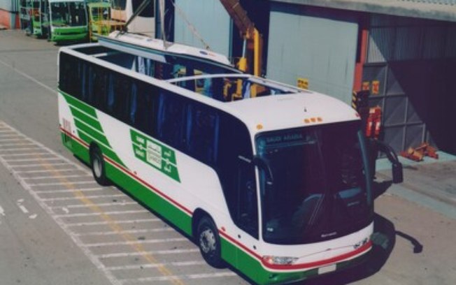 Ônibus sob medida para peregrinos marcam os 30 anos Volksbus