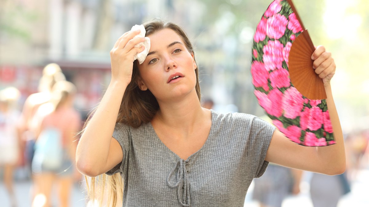 O tempo seco trazido pela onda de calor pode levar a diversas complicações para a saúde