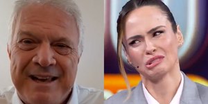 Pedro Bial faz discurso para vitória de Ana Paula Renault
