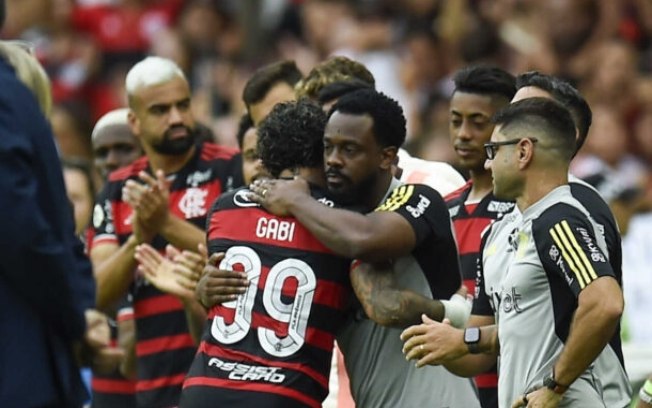 Gabigol. Gol no seu último jogo pelo clube Gabigol. Gol no seu último jogo pelo clube