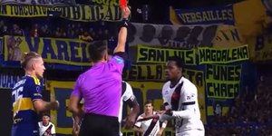 Boca Juniors x Vasco: veja a expulsão polêmica de Andrés Gómez