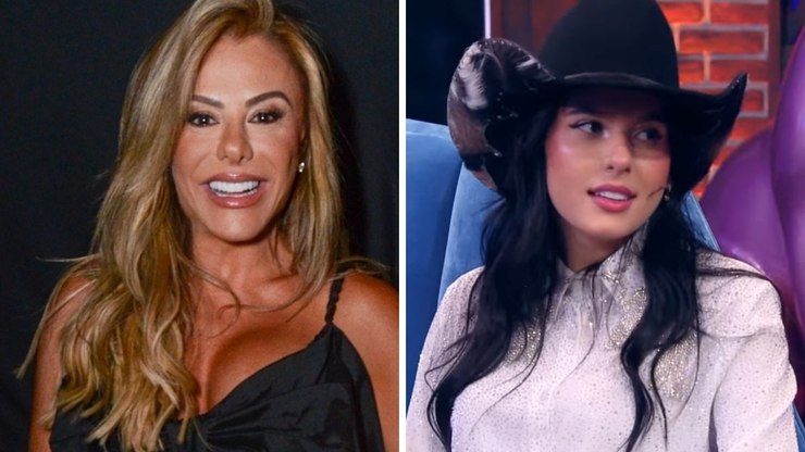 Poliana Rocha se emociona com vídeo enviado por Ana Castela