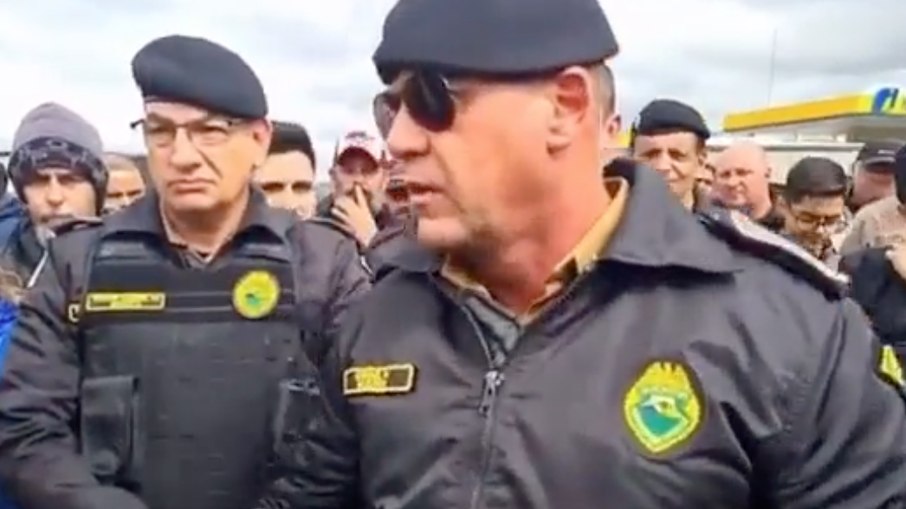 Coronel e comandante da Polícia Militar (PM-PR) Hudson Leôncio Teixeira