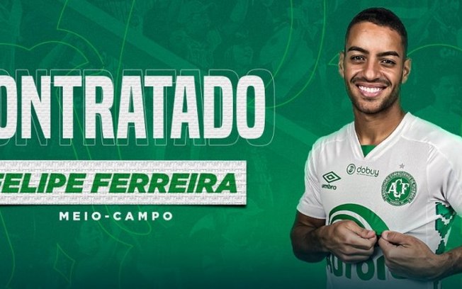 Chape anuncia a chegada por empréstimo de Felipe Ferreira