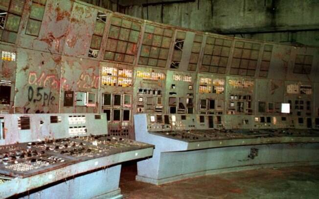 A sala de controle do Reator 4, na usina de Chernobyl, será aberta ao público