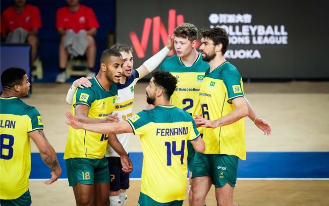 VNL: Brasil atropela a Alemanha e estreia com vitória na segunda semana