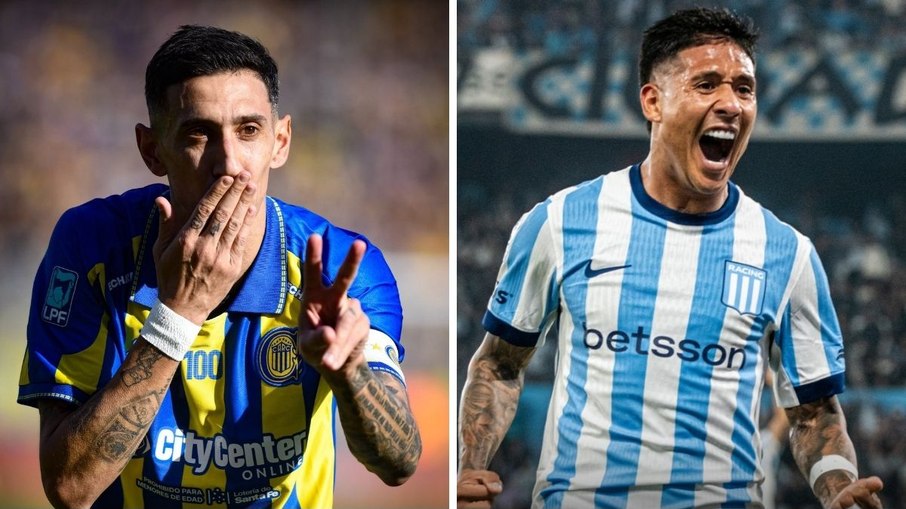 Di María e Zaracho, por Rosário Central e Racing, respectivamente, serão titulares