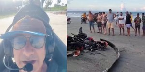 Empresário é um dos mortos em queda de girocóptero no RN; veja