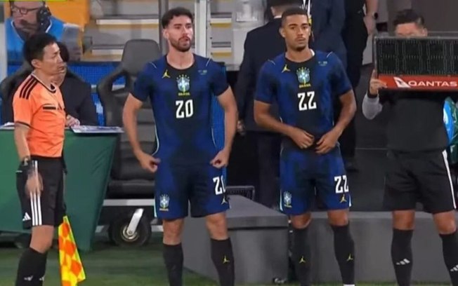 Martinelli estreou pela Seleção na vitória sobre a Austrália