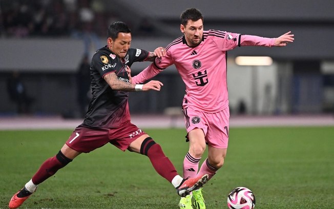 Messi entra no segundo tempo na derrota do Inter Miami para o Vissel Kobe