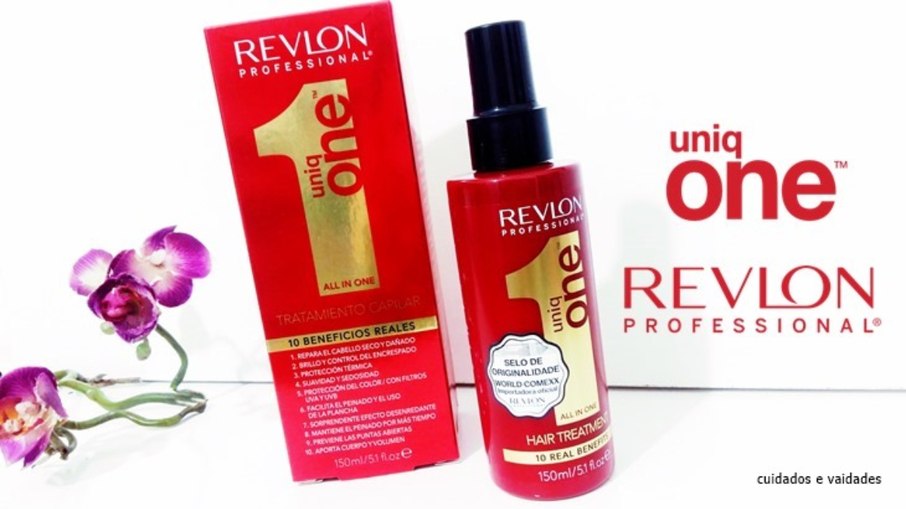 Uniq One da Revlon é um protetor térmico que possui 10 benefícios essenciais para saúde do cabelo