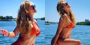 Lívia Andrade posa de biquíni em Miami: “Beleza insuperável”
