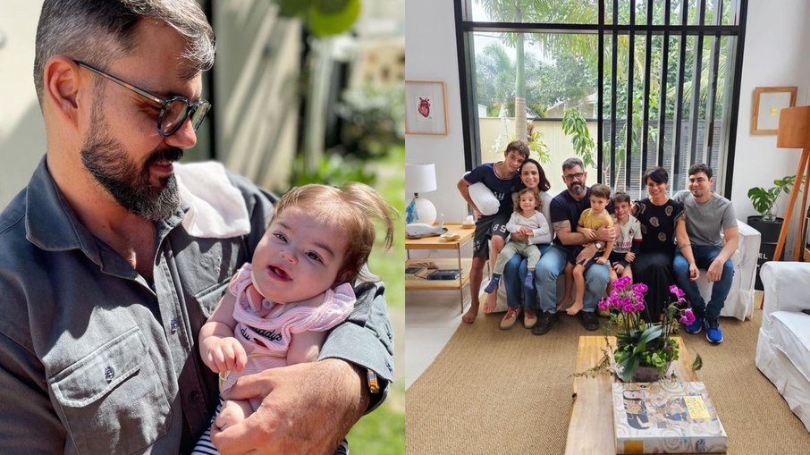 Letícia Cazarré faz desabafo após fãs questionarem a ausência da filha caçula em foto da família