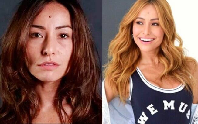 Sabrina Sato lavou a cara