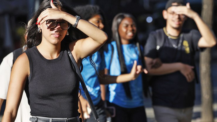 Semana começa com calor e tempo seco no país; Sul tem chuva forte