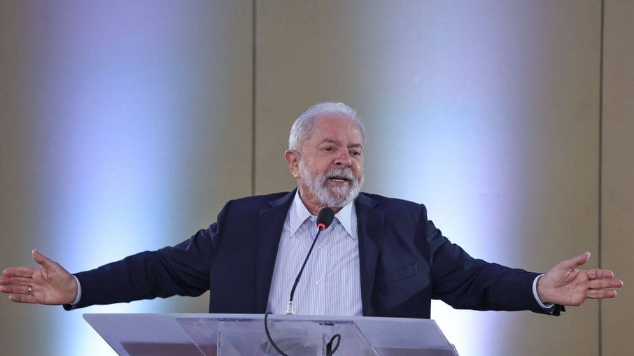 Lula em pronunciamento 