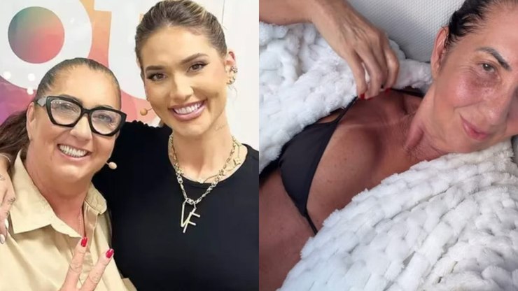 De biquíni, mãe de Virginia Fonseca mostra resultado de cirurgia